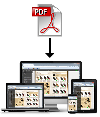 Adobe PDF zu epaper Blätterkatalog Konvertierung